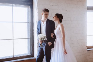 Genç aşık bir çift.