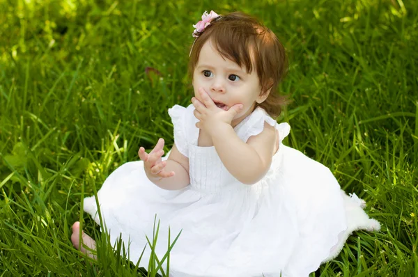 Baby Mädchen — Stockfoto