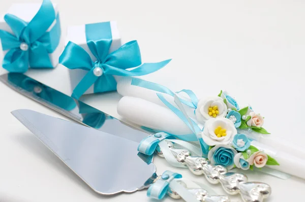 Beautiful wedding accessories — Stock Photo, Image