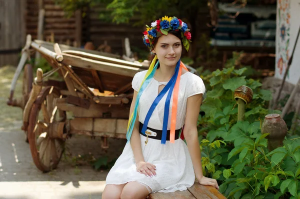 漂亮的乌克兰姑娘 — 图库照片
