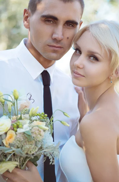 Bride and groom — Stock Photo, Image