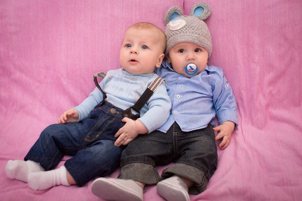 Little baby boys — Stock Photo, Image