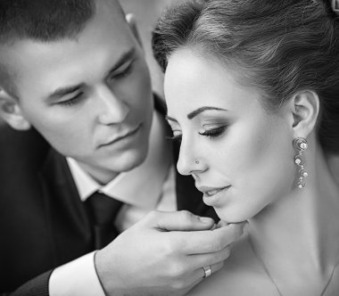 Güzel gelin ve damat