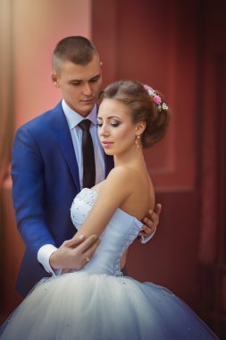 Güzel gelin ve damat