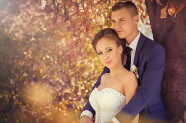 Güzel gelin ve damat