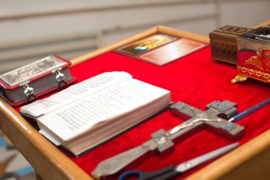 Kilisenin sunak yakın çekim