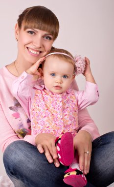 Mutlu anne ve bebek