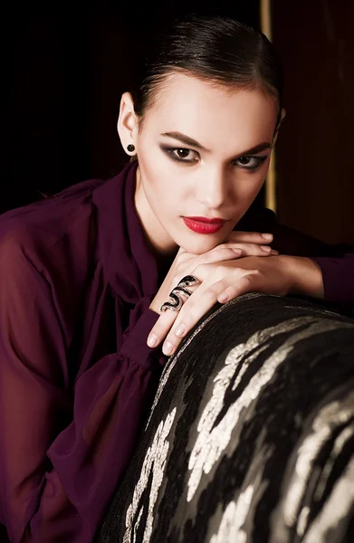 Makyaj ile kadın moda