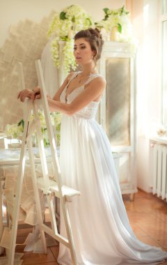 Güzel gelin, düğün günü