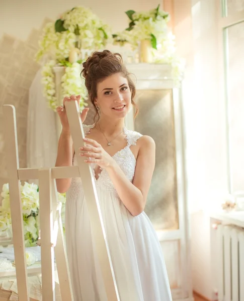 Beautiful bride at wedding day — Stock Photo, Image