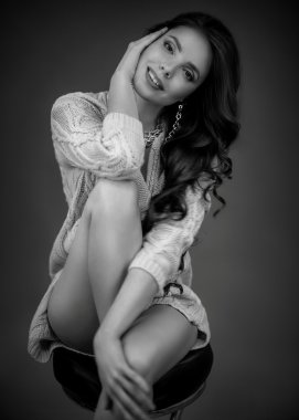 Seksi güzel seksi kadın