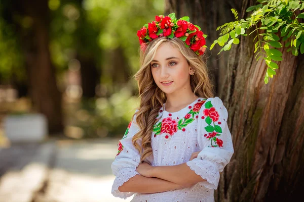 Piękna dziewczyna ukraiński — Zdjęcie stockowe