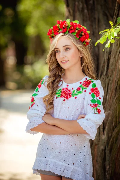아름 다운 우크라이나 여자 — 스톡 사진