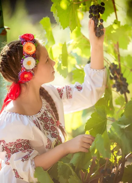 Piccola ragazza ucraina — Foto Stock