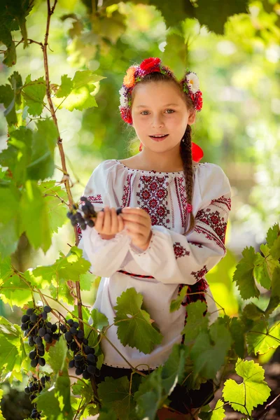 Little Ukrainian girl — Stock Photo, Image