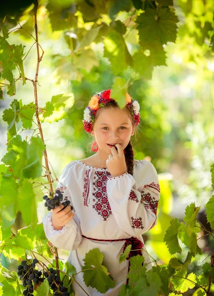 Liten ukrainsk flicka — Stockfoto