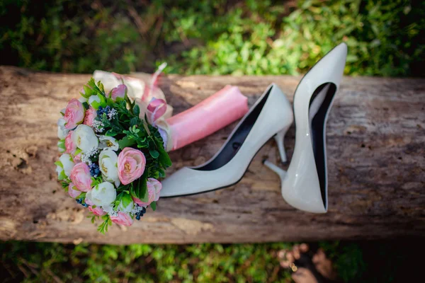 Hochzeit Blumenstrauß — Stockfoto