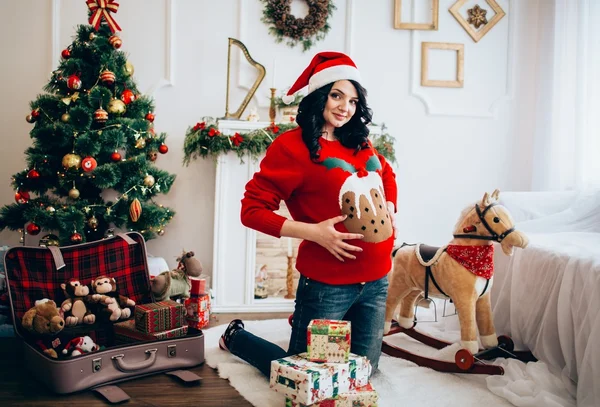 Beautiful Pregnant Woman — Stock Photo, Image