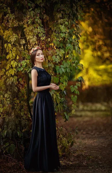 Hermosa mujer en corona —  Fotos de Stock