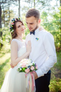 mutlu gelin ve damat