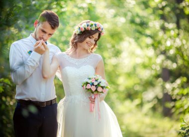 mutlu gelin ve damat