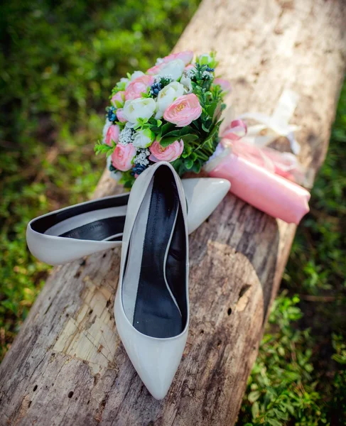 Hochzeit Blumenstrauß — Stockfoto