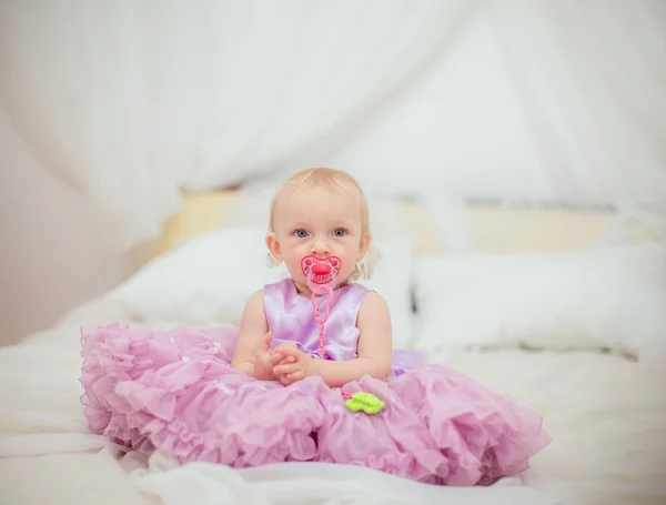 Menina linda bebê — Fotografia de Stock