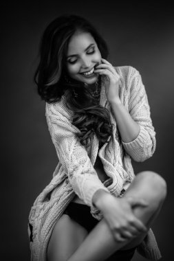 Seksi güzel seksi kadın