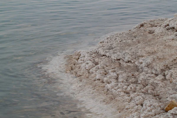 Natural Mineral Formation Solt Dead Sea — Φωτογραφία Αρχείου