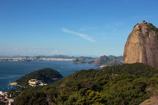 Evening Sugar Loaf mountain at Rio — Stock Photo, Image