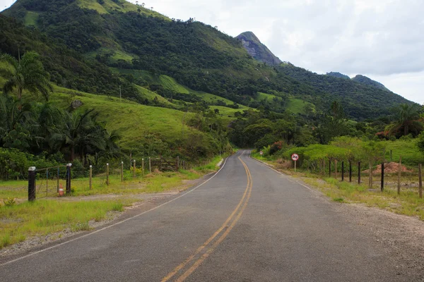 Leere Straße bei Brasilien — Stockfoto