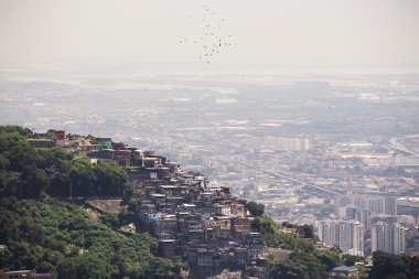 favelas of Rio clipart