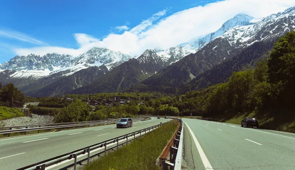 Autosnelweg een een — Stockfoto