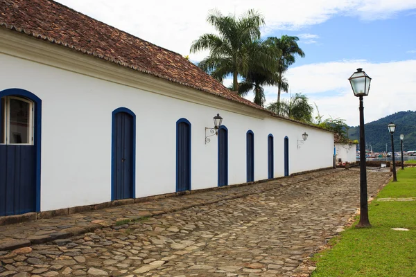 Calles de la ciudad histórica Paraty Brasil — Foto de Stock