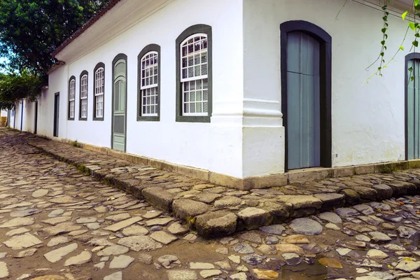 Straßen der historischen Stadt Paraty Brasilien — Stockfoto