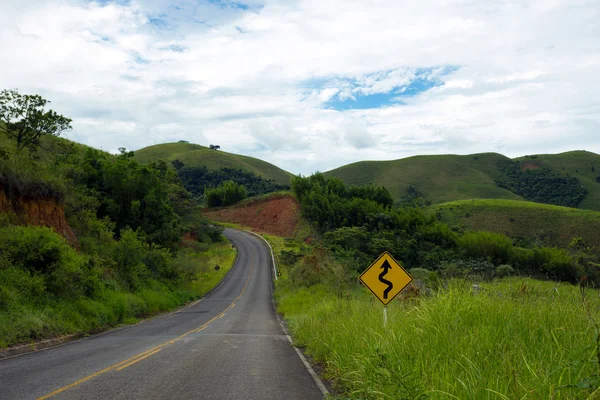 Route vide au Brésil — Photo