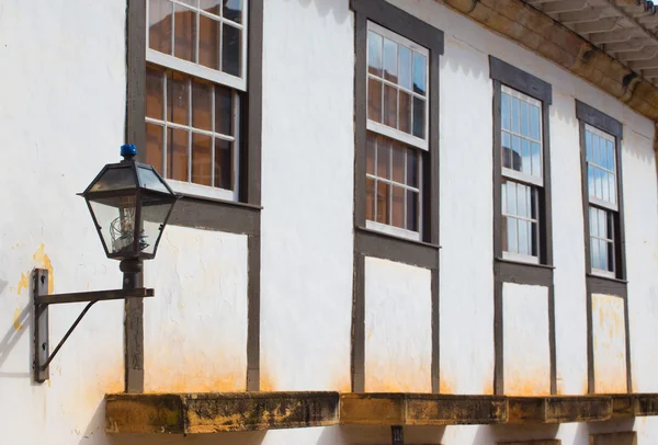 Streets of the historical town Tiradentes Brazil — Stock Photo, Image