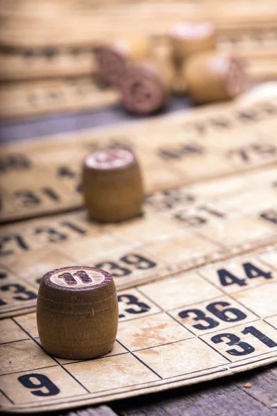 Old lotto background — Stock Photo, Image