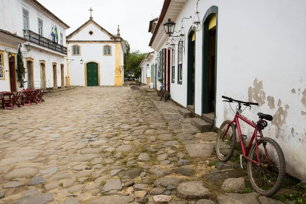 Straßen der historischen Stadt Paraty Brasilien — Stockfoto