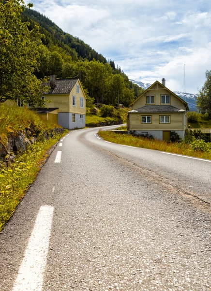 Norska vägen en — Stockfoto