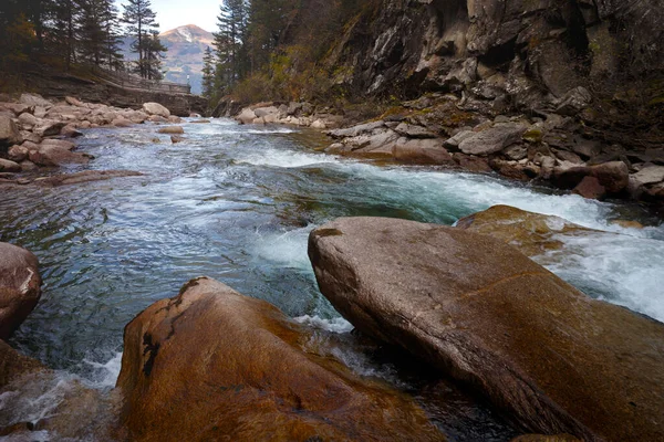 Krimmler Wasserfalle Beautiful Mountain Landscape Mountain River Austri — Stock Photo, Image