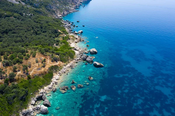 Beautiful View Beach Sea Aerial Photograph — Stock Photo, Image