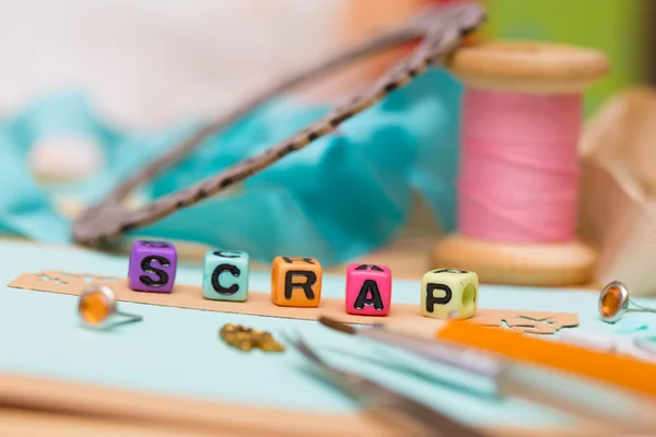 Scrapbooking — Zdjęcie stockowe