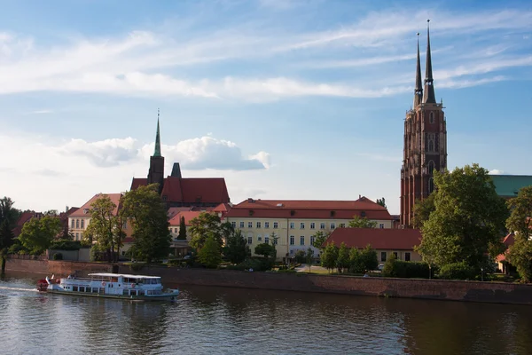 Vista de Wroclaw — Fotografia de Stock