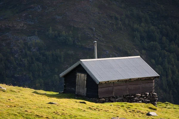 Fjällstuga — Stockfoto