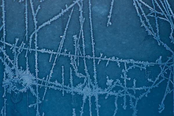 Frozen glass — Stock Photo, Image