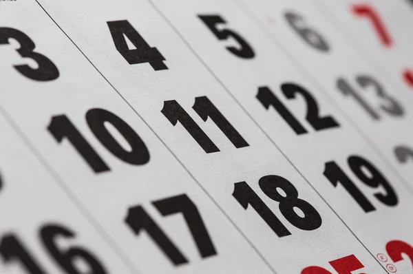 Calendar background — Stock Photo, Image