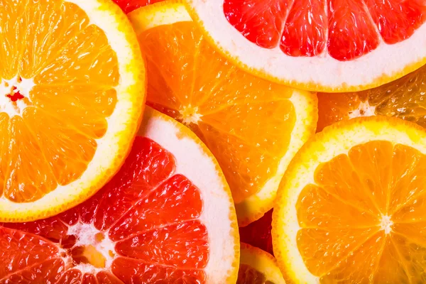 grapefruits  and oranges background