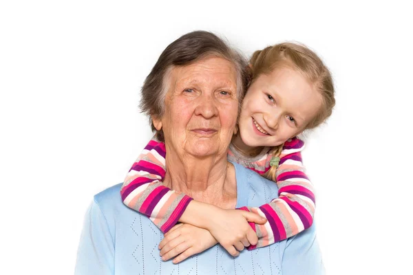 Abuela y nieta — Foto de Stock