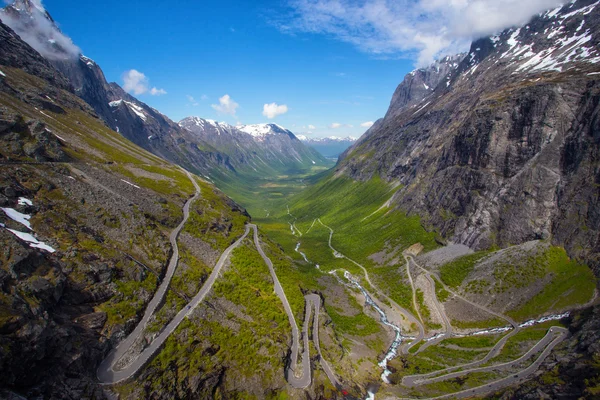 Trollstigeveien — Zdjęcie stockowe